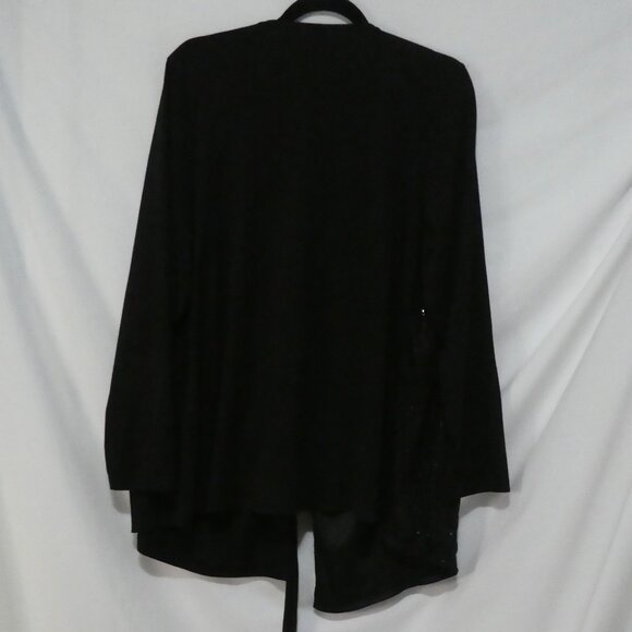 EMERY ROSE | 2XL | Black Sequin Embellished Cardigan | NWT - Picture 2 of 15